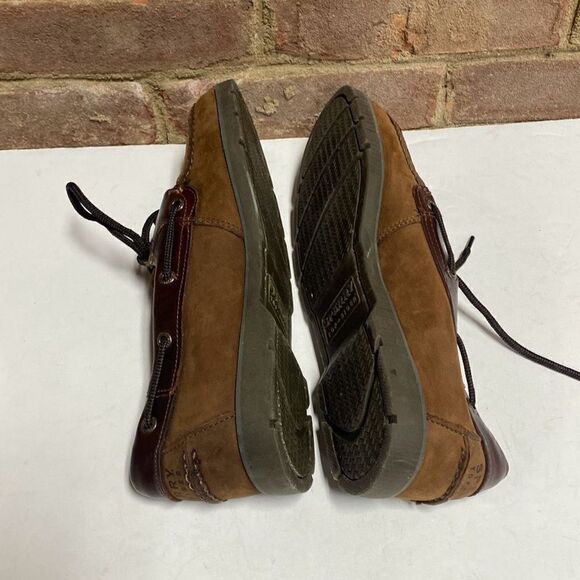 Sperry Brown Leeward Boat Shoe Size 8 - Picture 6 of 10